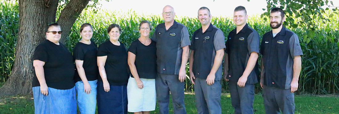 The Woodcorner Garage team